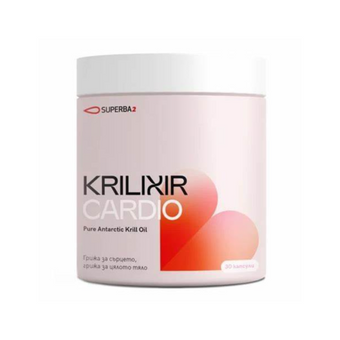 compare product Krilixir Cardio масло от антарктически крил за сърцето капсули х 30 Phyto Pharma