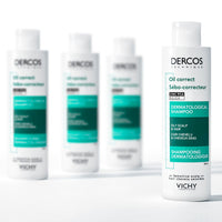 Vichy Dercos Oil Correct Себорегулиращ шампоан за мазна коса 200 мл 874366 - Снимка 4 от 4