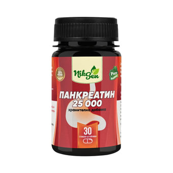 compare product Панкреатин 25 000 капсули х 30 Никсен