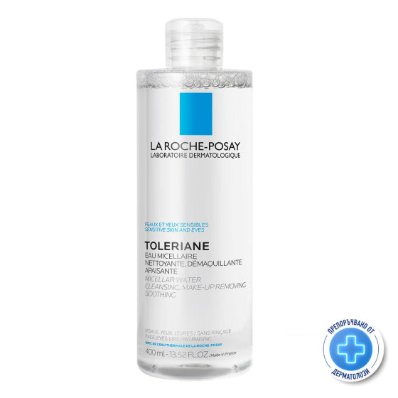 La Roche-Posay Мицеларна вода Toleriane за чувствителна кожа 400мл. 411595 - Снимка 1 от 4