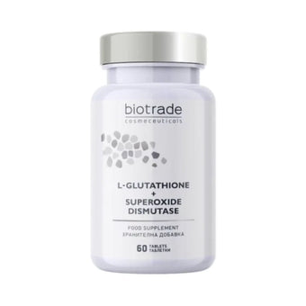 compare product Хранителна добавка L-Glutation + супероксид дисмутаза x 60 таблетки Biotrade