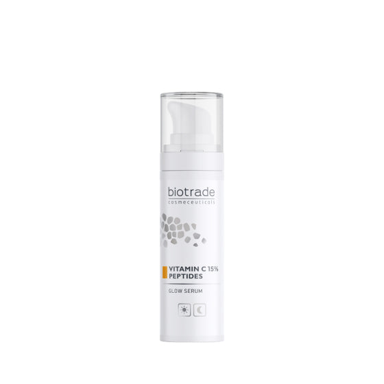 BIOTRADE Pure Skin Anti-Age озаряващ серум витамин C 15% + пептиди 30мл Biotrade - Снимка 2 от 3