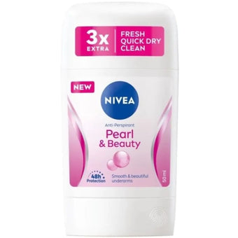compare product Nivea Pearl & Beauty део стик против изпотяване за жени 50 мл