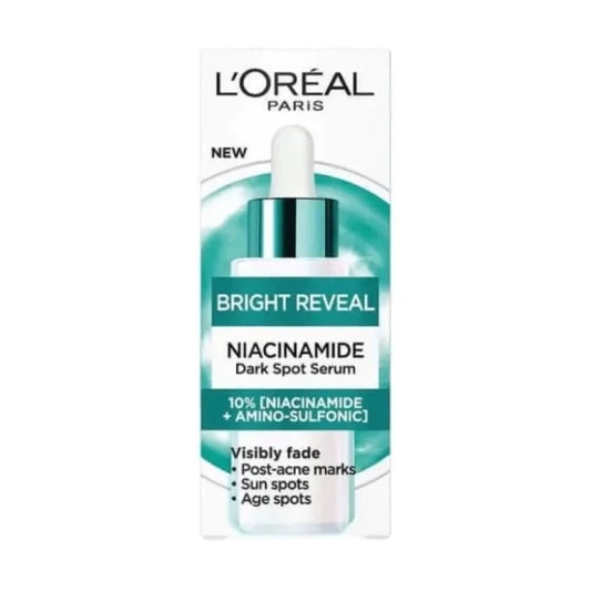Loreal bright reveal серум за лице против тъмни петна 30 мл