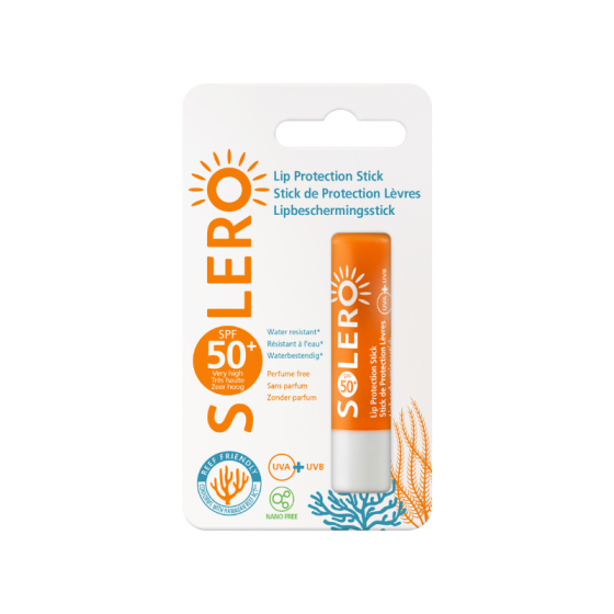 SOLERO балсам за устни с фактор SPF50+ 4,8гр Годен до: 31.3.2026 г.
