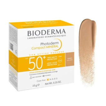 compare product Bioderma Photoderm Слънцезащитна минерална пудра SPF50+ Златист цвят 10 г