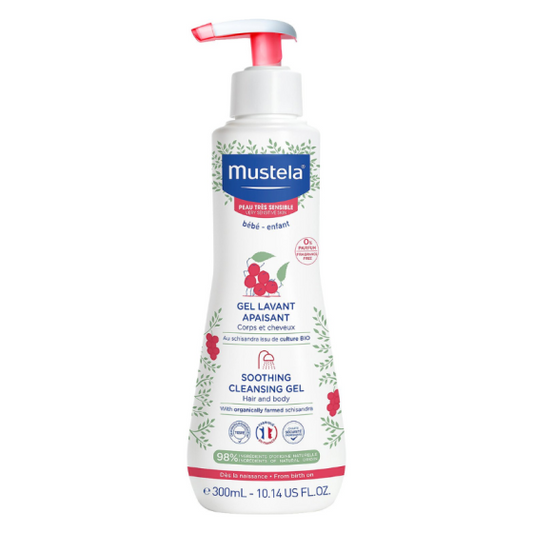 Mustela измиващ гел за коса и тяло 300мл - Снимка 1 от 2