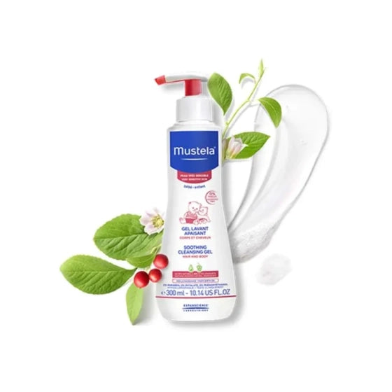 Mustela измиващ гел за коса и тяло 300мл - Снимка 2 от 2