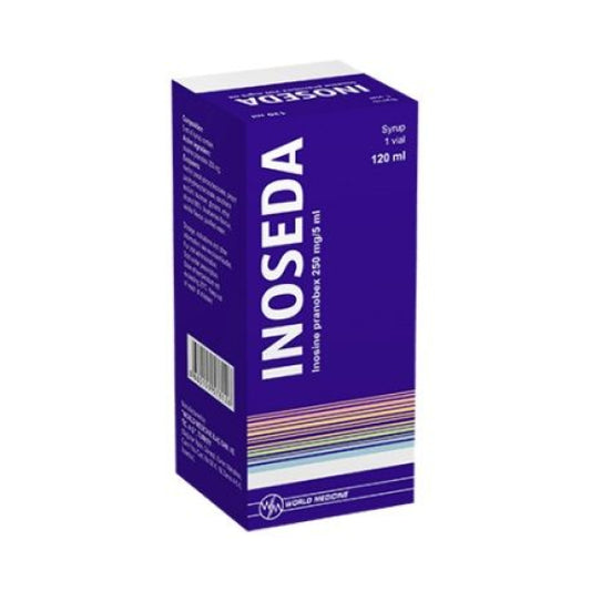 INOSEDA Иноседа 250 мг/5 мл Сироп х120 мл World Medicine