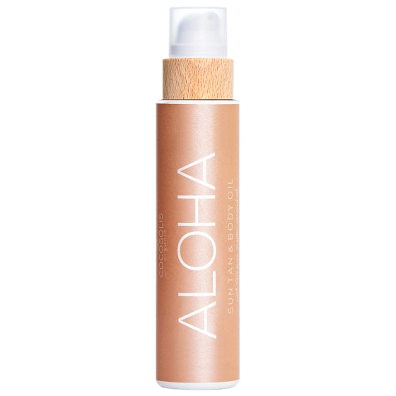 Cocosolis Suntan and Body Aloha Масло за тен за лице и тяло с кокосово масло x200 мл
