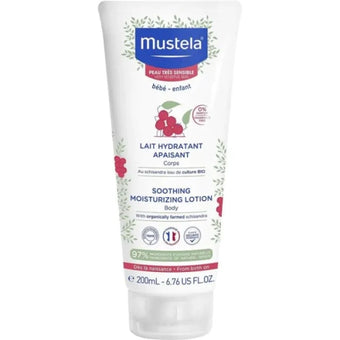 compare product Mustela лосион за тяло за чувствителна кожа 200мл