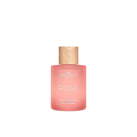 Cocosolis Organic Rose Почистващо масло за лице с подхранващ и подмладяващ ефект 50мл