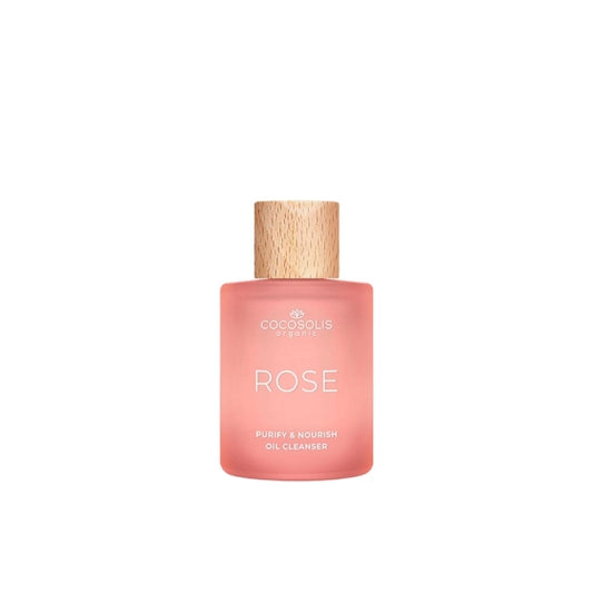 Cocosolis Organic Rose Почистващо масло за лице с подхранващ и подмладяващ ефект 50мл