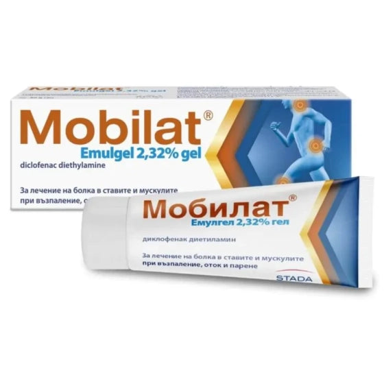 MOBILAT Мобилат Емулгел  2.32% гел 50 г Stada