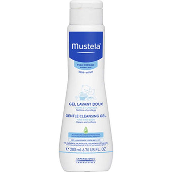 compare product Mustela нежен измиващ гел за коса и тяло 200мл