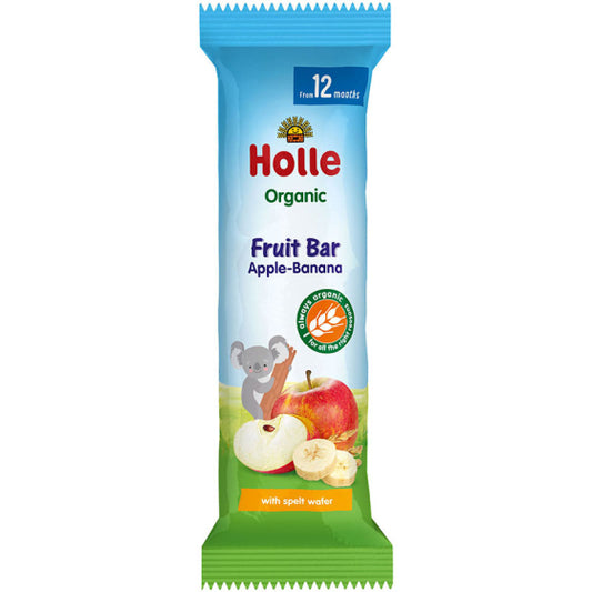 Holle Био барче с ябълка и банан 12+ месеца 25г