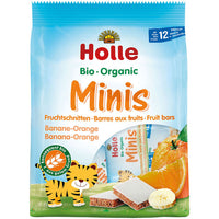 Holle Био десерт банан и портокал 12+ месеца 100г - Снимка 1 от 2