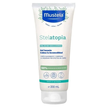 compare product Mustela Stelatopia душ гел за атопична кожа 200мл