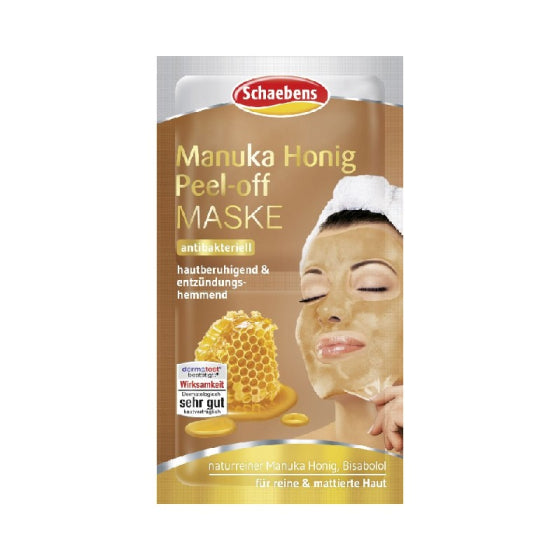 Schaebens отлепяща маска за лице с манука Manuka 2х8мл