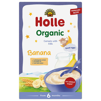 compare product Holle Био млечна каша с банан 6+ месеца 250г