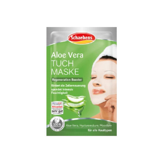 Schaebens Шийт маска за лице Алое Вера