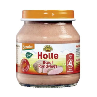 compare product Holle Био пюре с говеждо месо 4+ месеца 125г