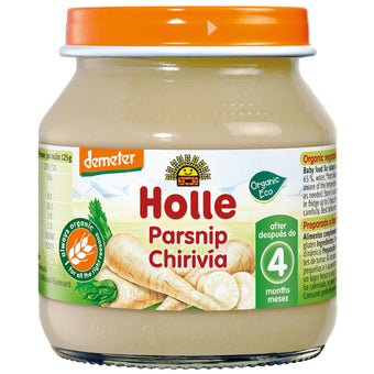 compare product Holle Био пюре с пащърнак 4+месеца 125г
