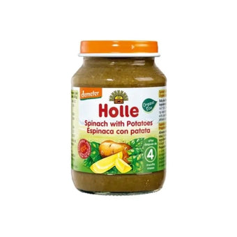 compare product Holle Био пюре със спанак и картоф 5+ месеца 190г
