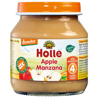 compare product Holle Био пюре с ябълка 4+ месеца 125г