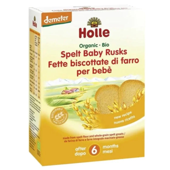 Holle Био спелтови сухари 6+ месеца 200г