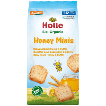 compare product Holle Био мини сухари с мед и масло 12+ месеца 100г