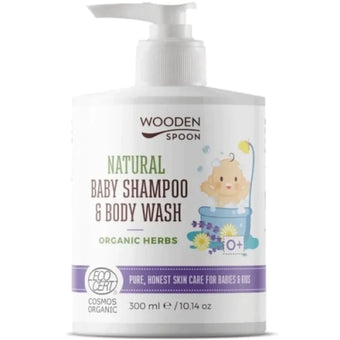 compare product Wooden spoon Био бебешки шампоан за тяло и коса с лавандула 300мл