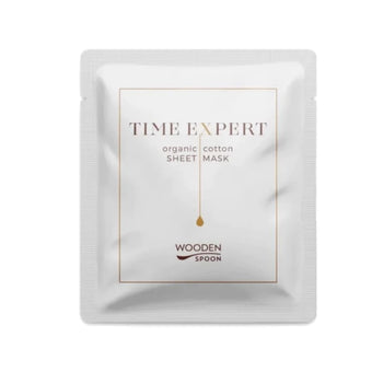 compare product Wooden spoon Натурална подхранваща шийт маска за лице от органичен памук Time Expert 15г