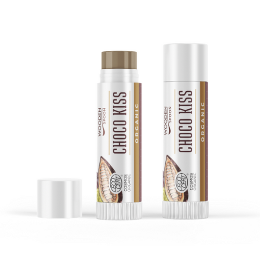 Wooden spoon Био балсам за устни Choco Kiss 4.3мл