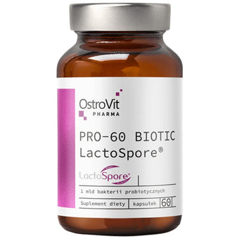 compare product OstroVit Пробиотик LactoSpore® - 60 капс.