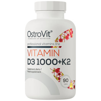 compare product OstroVit Витамин Д - 3 1000 IU + K2 50 мкг. - 90 табл.