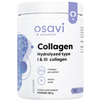 compare product Osavi Хидролизиран Колаген - Тип I & III - 300 гр. - прах