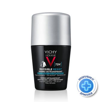 compare product Vichy Homme дезодорант рол-он против изпотяване и раздразнения за мъже 72 часа 50мл 894234