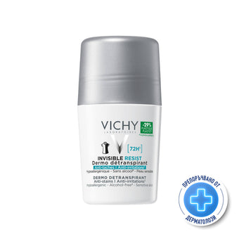 compare product Vichy дезодорант рол-он против изпотяване и раздразнения 72 часа 50мл 894265