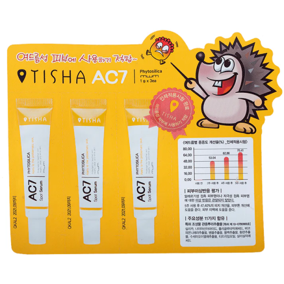 DR. TISHA Dr.Tisha AC7 Анти-акне серум с микроигли 3г