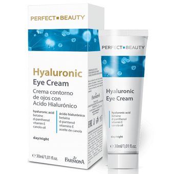 compare product Farmona Perfect beauty Хиалуронов околоочен крем против бръчки и тъмни кръгове 30мл.