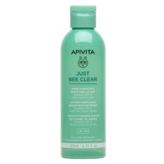 Apivita Just bee clear Почистващ лосион 200мл - Снимка 1 от 2