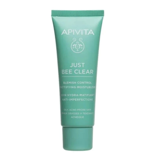 Apivita Just bee clear Хидратиращ матиращ крем 40мл - Снимка 1 от 2