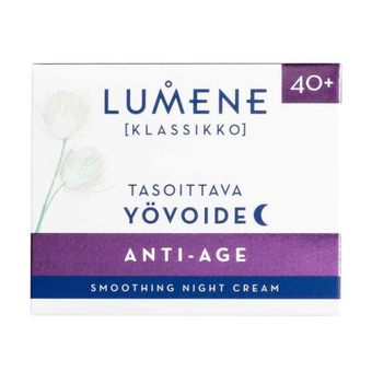 compare product Lumene Klassikko Anti-age Подмладяващ нощен крем против бръчки за всеки тип кожа 50мл.