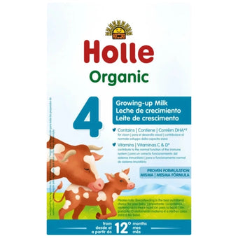 compare product Holle Био храна за кърмачета с А2 Формула 4 12+ месеца 600г