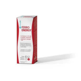 compare product PrimLife ferro energy сироп за поддържане на нормални нива на желязо в кръвта 500мл