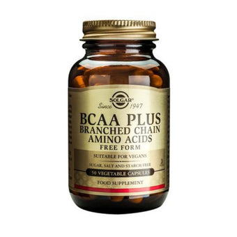 compare product Solgar BCAA Plus Аминокиселини с разклонени вериги 50 капсули