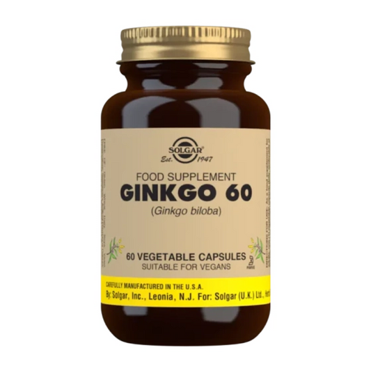 Solgar Гинко Билоба екстракт 60 капсули