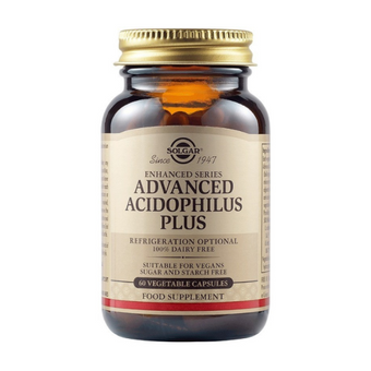 compare product Solgar Advanced Ацисофилус Плюс при диария 60 капсули