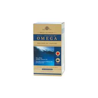 compare product Solgar Пълен спектър омега от дива сьомга 120 капсули